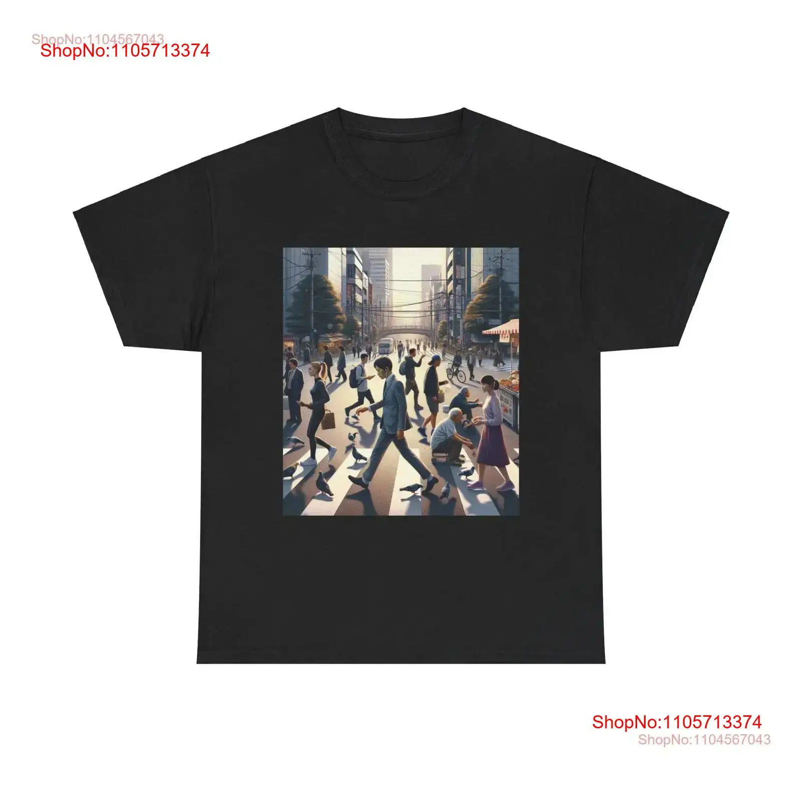 Urban Street Fashion Photography - 東京の朝の通勤Tシャツ都市の街並み日本旅行アジアファッショントップストリート写真アパレルヴィンテージウォッシュドファッション