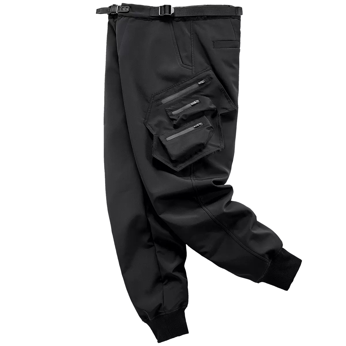 メンズマルチポケットカーゴパンツ,暖かい戦術的な服,ヒップホ - Techwear Pants Tactical のレビューと価格
