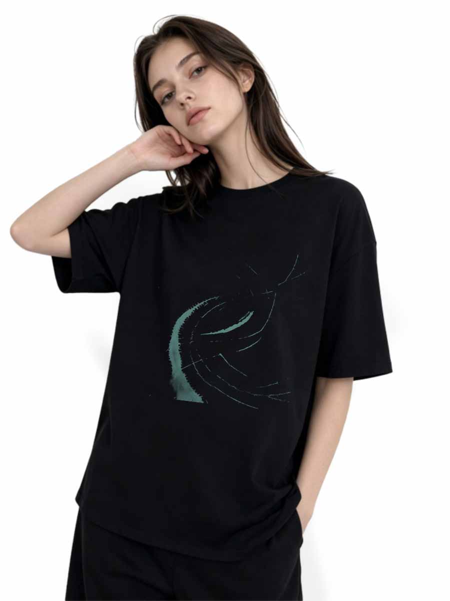Tシャツ ストリートショット レディース コットン 半袖 夏 - Urban Street Fashion Photography のレビューと価格