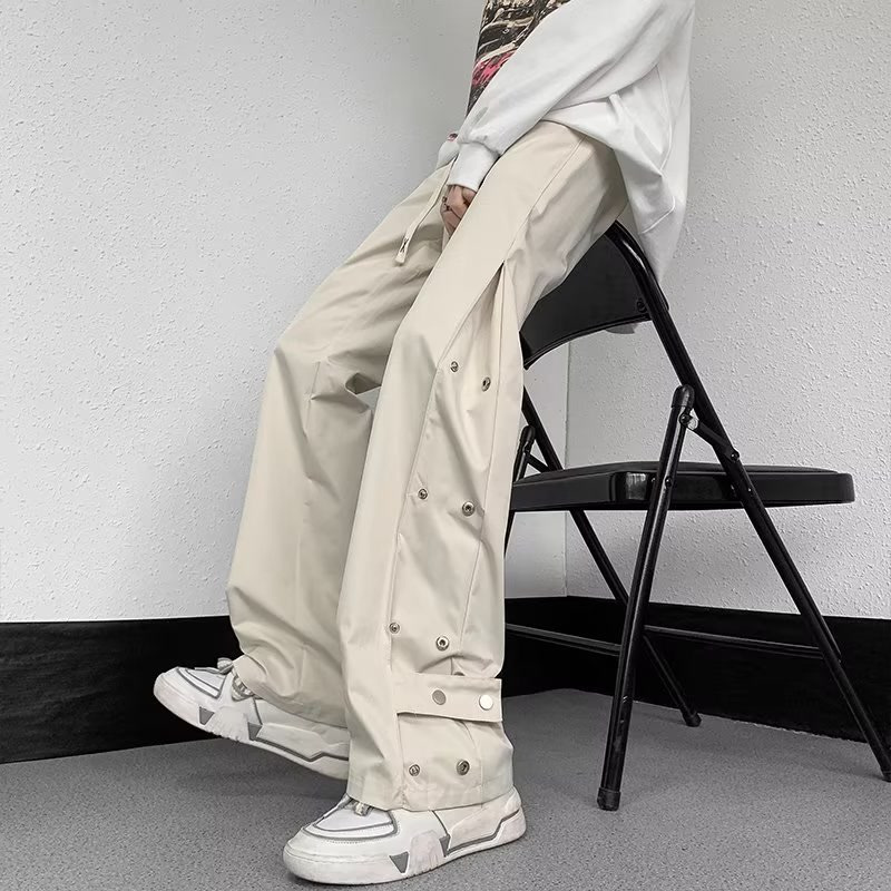 メンズアメリカンストリートウェアカーゴパンツ、バギーストレー - Techwear Pants Tactical のレビューと価格
