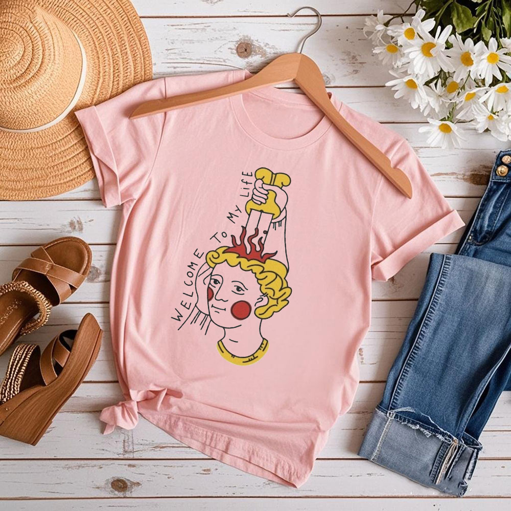 中世の芸術 Tシャツ 私の人生へようこそ 面白い美術史の服  - Street Fashion History のレビューと価格