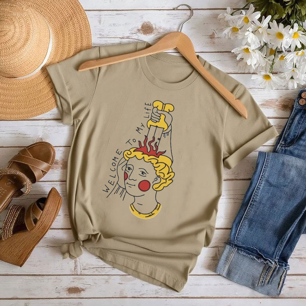 中世の芸術 Tシャツ 私の人生へようこそ 面白い美術史の服  - Street Fashion History のレビューと価格