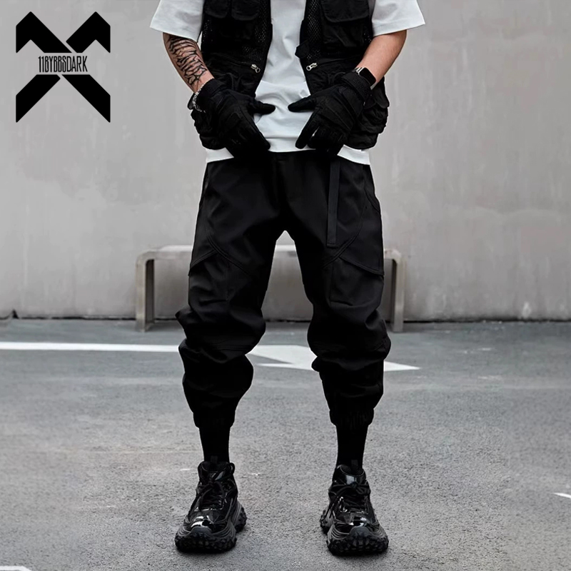 メンズタクティカル機能性ジョガーパンツテックウェアカーゴパン - Techwear Pants Tactical のレビューと価格