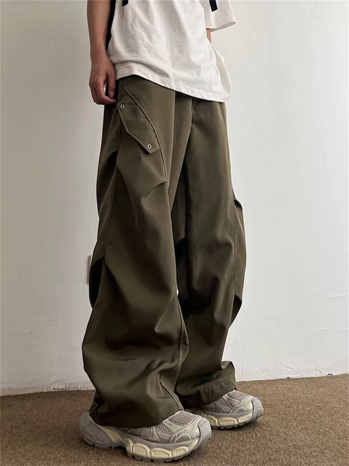 Techwear パラシュートカーゴパンツ男性ヒップホップワ - Techwear Pants Tactical のレビューと価格