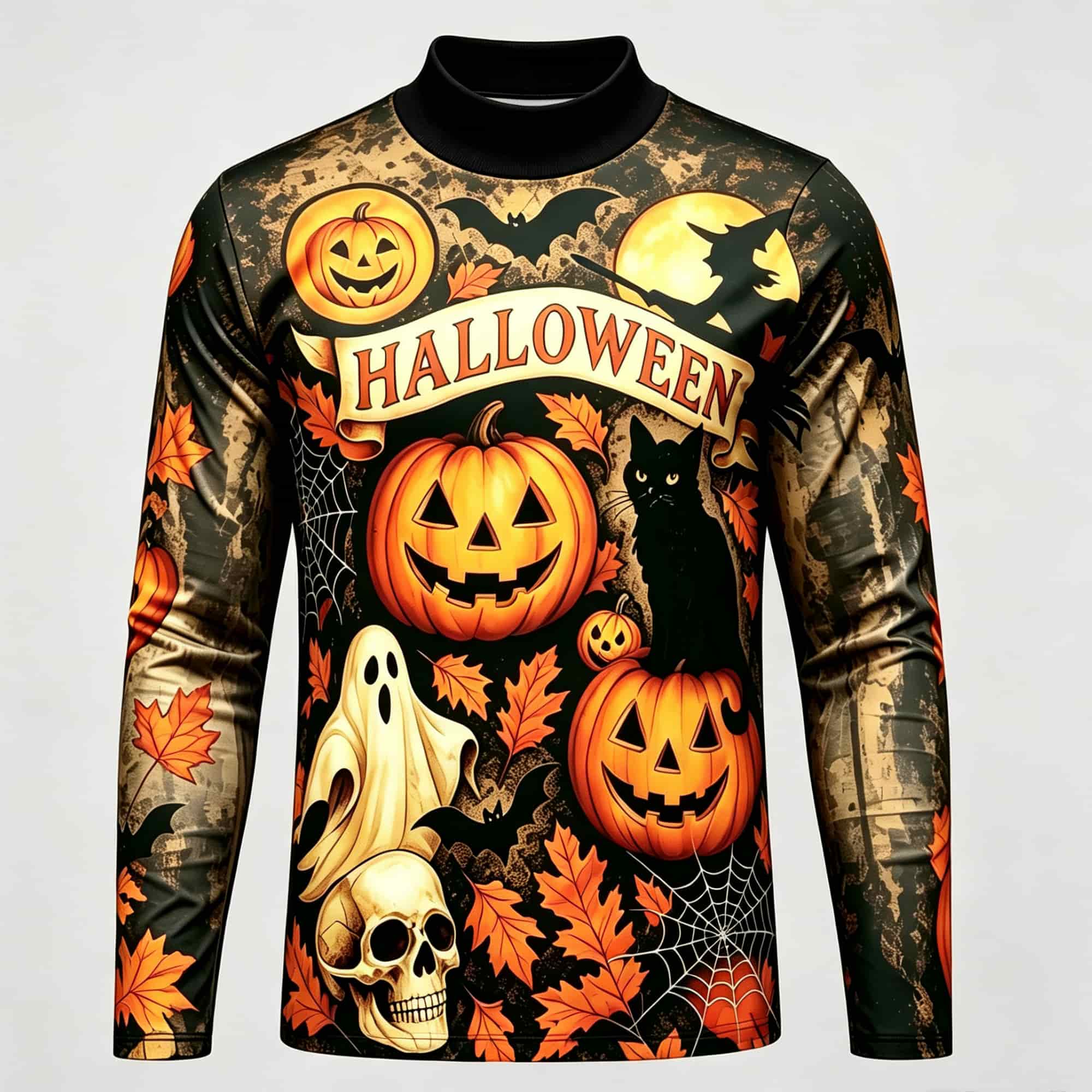 カジュアルファッションストリートスタイル ハロウィンプリント - Street Fashion Tshirt のレビューと価格