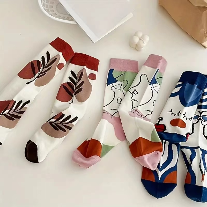 ランダム 3 ペア ファッション パーソナライズされた抽象的 - Street Fashion Youtube のレビューと価格