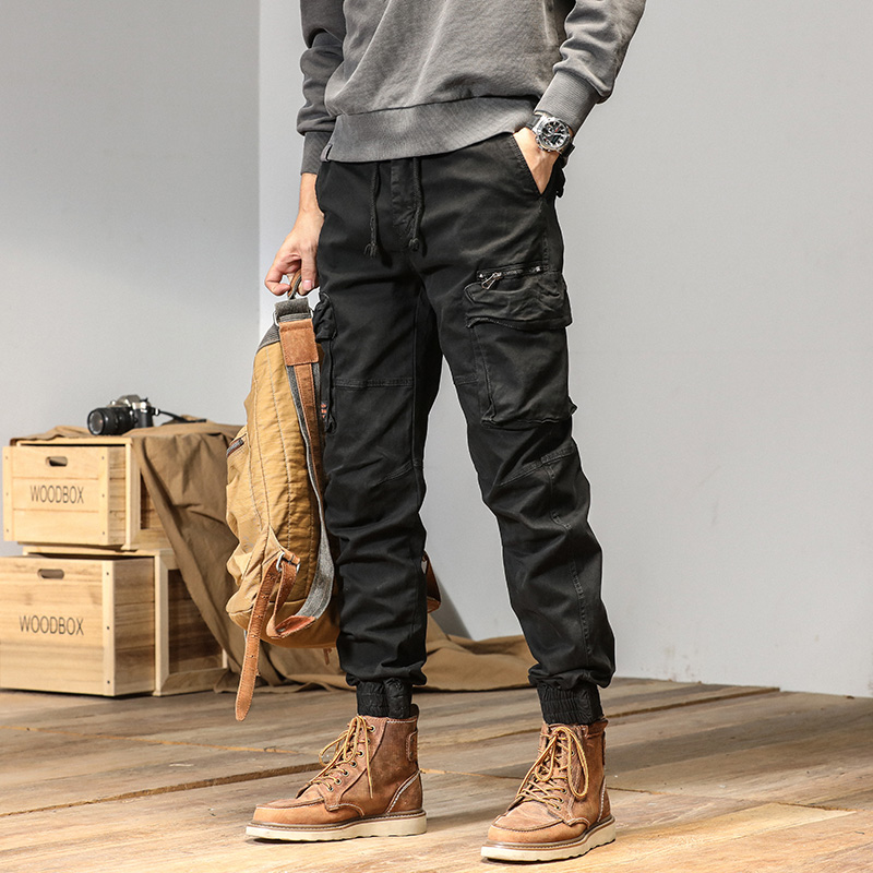 Caayu joggers-メンズカーゴパンツ,カジュアルy - Techwear Pants Tactical のレビューと価格