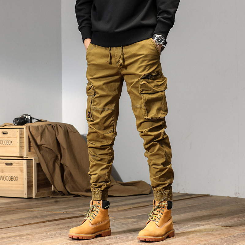 Caayu joggers-メンズカーゴパンツ,カジュアルy - Techwear Pants Tactical のレビューと価格