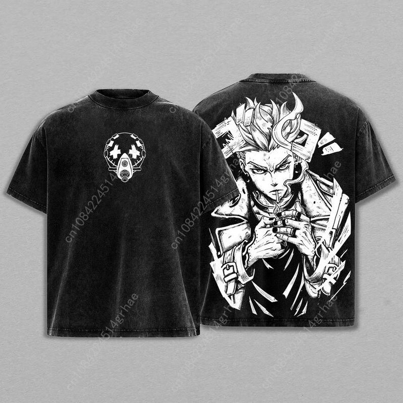 Gachiakuta ヴィンテージアニメウォッシュシャツアニ - Street Fashion Tshirt のレビューと価格