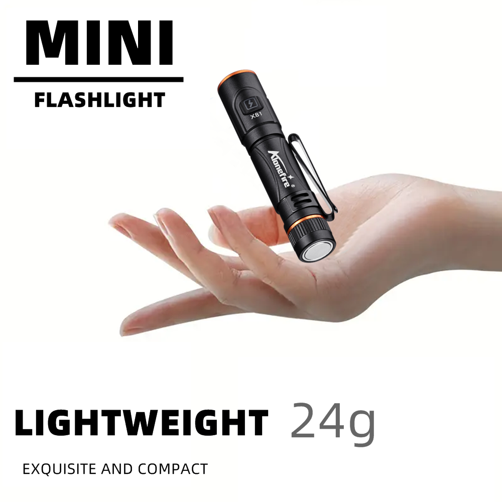 EDC ミニ高輝度ペン懐中電灯 USB 充電式マグネット小型 - Street Fashion Blog のレビューと価格
