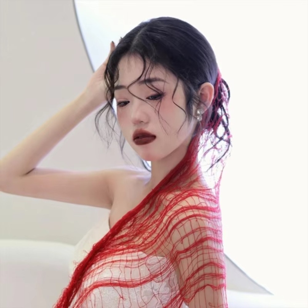 ファッションユーズド加工スカーフぼろぼろショールラップ女性ス - Street Fashion Photography のレビューと価格