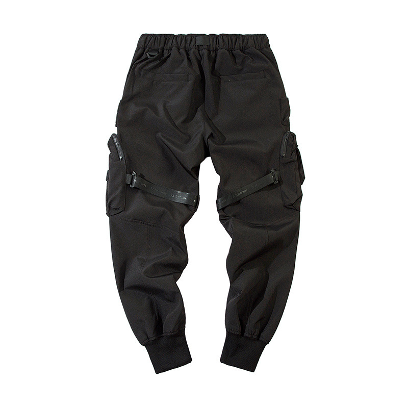 メンズマルチポケット機能ジョギングパンツ,伸縮性ウエストパン - Techwear Pants Tactical のレビューと価格